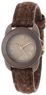 Sprout Unisex ST/1055BNBN Bamboo Dial Brown Wool Felt Strap