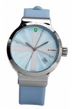 St. Gallen Disinfectable - Color Clean Collection - Mechanical Automatic , 3 Counters Pulsation Calibration, Guilloche In Burgundy Lacquer Dial