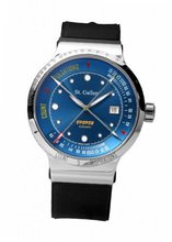 St. Gallen Disinfectable - PPR Collection - Mechanical Automatic , Counters For Pulsation & Respiration Calibration, Sunray Blue Dial