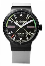 St. Gallen Disinfectable - Rescue Collection - Mechanical Automatic , Counters For Pulsation & Respiration Calibration, Carbon Fiber Dial