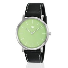 SOB1005 SOB Steel , Green Dial