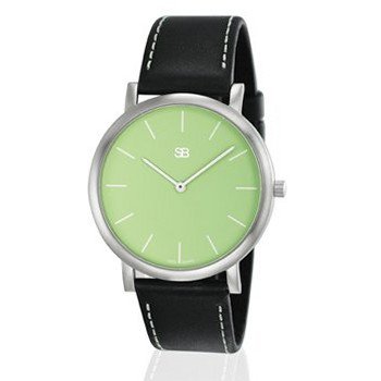 SOB1005 SOB Steel , Green Dial