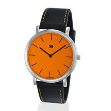 SOB1013 SOB Steel , Orange Dial