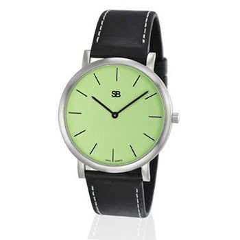 SOB1014 SOB Steel , Green Dial