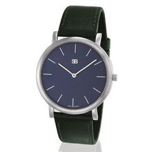 SOB1027 SOB Steel with Navy Dial