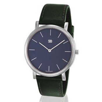 SOB1027 SOB Steel with Navy Dial