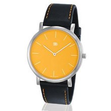 SOB1033 SOB Steel with Tangerine Dial