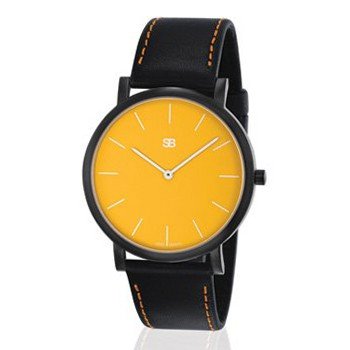SOB1034 SOB Steel with Tangerine Dial