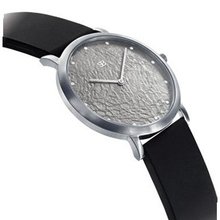 SOB1037 Steel Blaze 40mm , Silver Hammered Dial