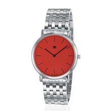 SOB1105/BRLINK Steel Blaze Ladies , Red Dial, Steel Bracelet