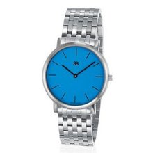 SOB1109/BRLINK Steel Blaze Ladies , Blue Dial, Steel Bracelet