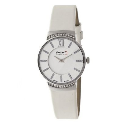 Steiner ST2161B041M Casual Collection Tropez White Analog