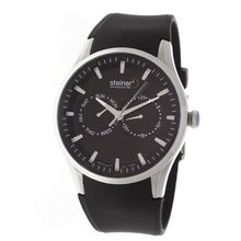 Steiner ST2244N023W Casual Collection Spirit Black Silver Analog