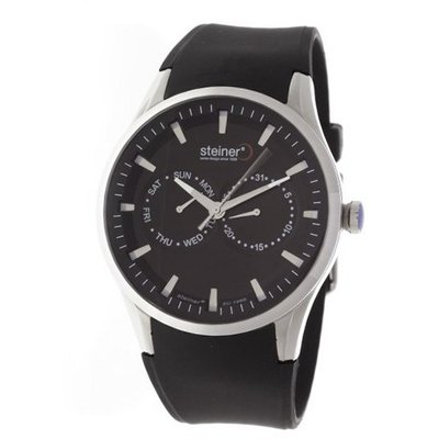 Steiner ST2244N023W Casual Collection Spirit Black Silver Analog