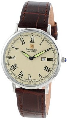 Steinhausen TW493S Dunn Horitzon Thin Swiss Quartz Silver