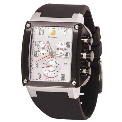 Steinhausen TW524W Riviera Retro Sport Swiss Quartz White Dial