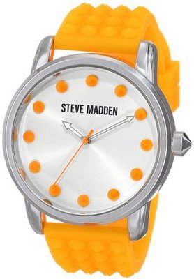 Steve Madden SMW00001-28 Analog Display Quartz Orange
