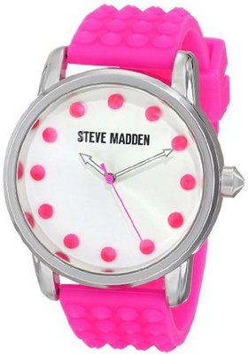 Steve Madden SMW00001-29 Analog Display Quartz Pink