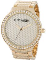 Steve Madden SMW00007-01 Gold Crystal Set Case