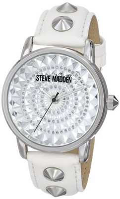 Steve Madden SMW00012-52 Analog Display Quartz White