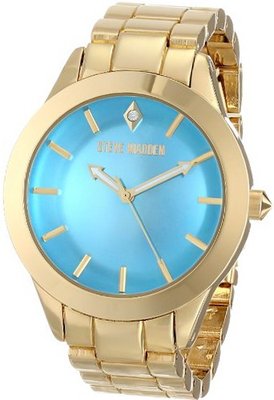 Steve Madden SMW00027-12 Analog Display Quartz Gold