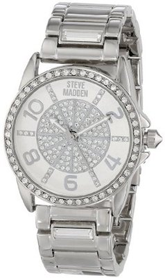Steve Madden SMW00046-01 Silver Case and Bracelet