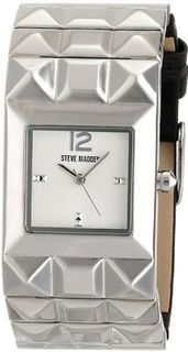 Steve Madden SMW00057-01 Analog Display Quartz Black