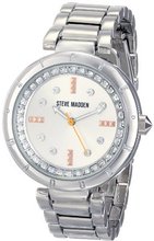 Steve Madden SMW00060-01 Analog Display Quartz Silver