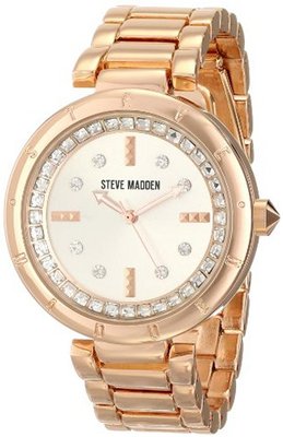 Steve Madden SMW00060-03 Analog Display Quartz Rose Gold