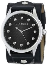 Steve Madden SMW00064-01 Analog Display Quartz Black