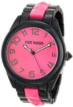 Steve Madden SMW00066-06 Analog Display Quartz Black