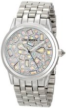 Steve Madden SMW00075-01 Analog Display Quartz Silver