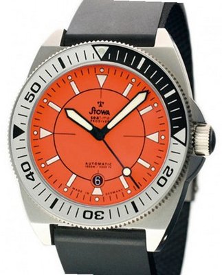 Stowa Sportuhren Prodiver Orange