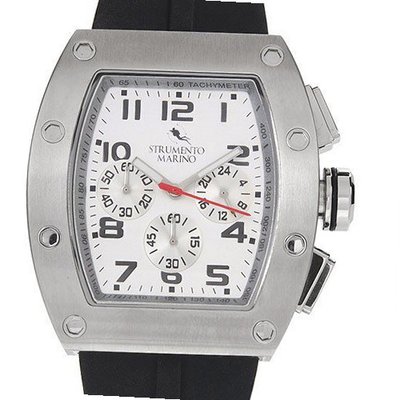 STRUMENTO MARINO Stainless Steel Chronograph .