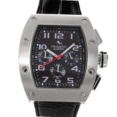 STRUMENTO MARINO Stainless Steel Chronograph  .