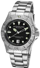 Stuhrling Original 1161.33111 Nautical Regatta Sailor Swiss Quartz Divers Date Stainless Steel