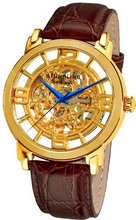 Stuhrling Original 165B.3335K31 Classic Winchester Grand Automatic Skeleton Gold Tone
