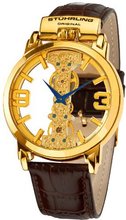 Stuhrling Original 165E.3335K31 Classic Winchester Spire Mechanical Skeleton Gold Tone