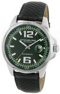 Stuhrling Original 175.3315D5 Octane Concorso Automatic Date Green