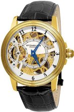 Stuhrling Original 228.3335K2 Symphony Saturnalia Brumalia Mechanical Skeleton Gold Tone