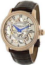 Stuhrling Original 228.33452 Symphony Saturnalia Brumalia Mechanical Skeleton Rose Tone