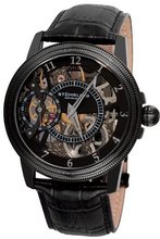Stuhrling Original 228.33551 Symphony Saturnalia Brumalia Mechanical Skeleton Black