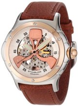 Stuhrling Original 4AT.332534 Champion Alpine Automatic Skeleton Rose Tone