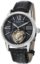 Stuhrling Original 537.331X1 Tourbillon Grand Imperium Limited Edition Mechanical Black