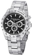 Stuhrling Original 564.02 "Concorse Raceway" Stainless Steel Bracelet