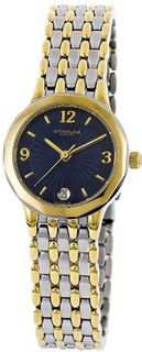 Stuhrling Original 604.12226 Classic Ascot Marquis Swiss Quartz Ultra Slim Date Two Tone