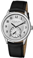 Stuhrling Prestige 171B3.33152 Prestige Swiss Made Adamant Automatic Date Silver Tone