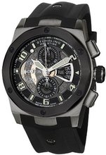 Stuhrling Prestige 311B.33561 Prestige Swiss Made Automatic Valjoux 7750 Columbiad Chronograph Multi-Function Gunmetal