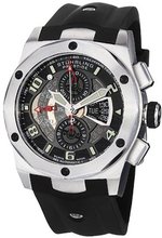 Stuhrling Prestige 311B.33B61 Prestige Swiss Made Automatic Valjoux 7750 Columbiad Chronograph Multi-Function Stainless Steel