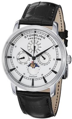 Stuhrling Prestige 385.33152 Swiss Maestro Quartz Multi-Function Stainless Steel